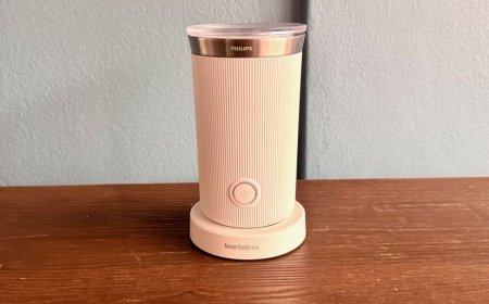 I used the Philips Baristina Milk Frother for two weeks and found it produced consistently thick foam, even from non-dairy milks — but it’s too thick for latte art