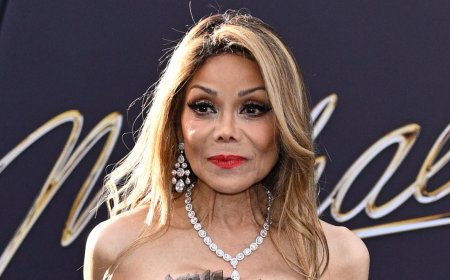La Toya Jackson, 69, flaunts her VERY slim figure at Michael premiere weeks after sparking concern