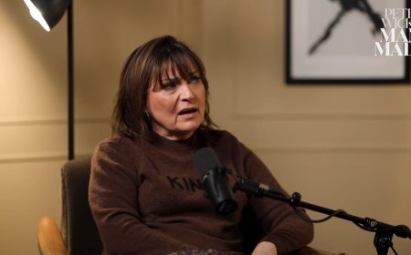 Lorraine Kelly says she 'worried about existing' after being sacked from GMTV while on maternity leave and reveals she lived 'contract to contract'