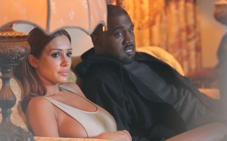 Kanye West's wife Bianca Censori flashes sideboob as couple resurface in first outing since rapper's UK ban