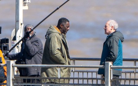 Idris Elba surprises locals as Luther swaps inner-ciy London for the Suffolk seaside in new Netflix film