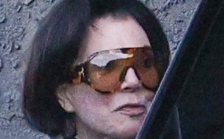 Kris Jenner, 70, shows off her VERY taut visage during trip to an LA spa after $100k facelift