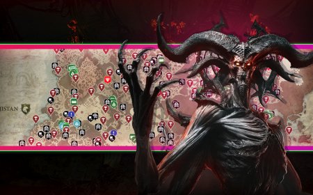 Diablo 4 interactive map