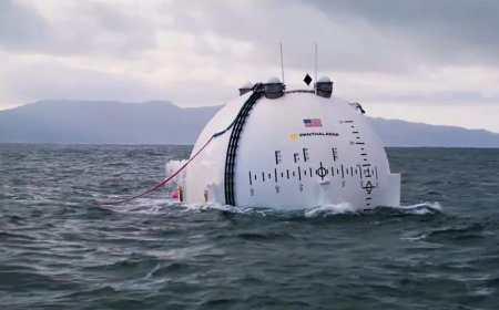 'The ocean is really unlimited in terms of how much energy is available': No land, no fuel, no cables — how wave-powered ocean platforms could tackle the power needs of AI data centers