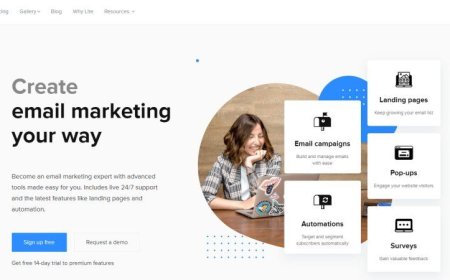 MailerLite email marketing software review