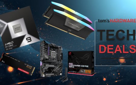 Get 32GB of RAM and 2TB SSD for $406 when paired with AMD's new 9950X3D2 — Asus ROG X870E Apex gets you a monster overclocking AM5 bundle for $2,048, $400 off