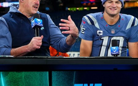 Patriots' Drake Maye Supports Coach Mike Vrabel Amid Scandal