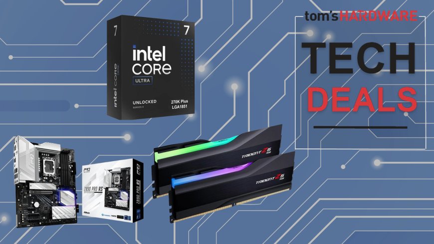 Save $240 on Intel's Core Ultra 7 270K Plus with 32GB of DDR5-6000 and Z890 motherboard — get Intel's newest, fastest gaming CPU in a bundle that's 23% off