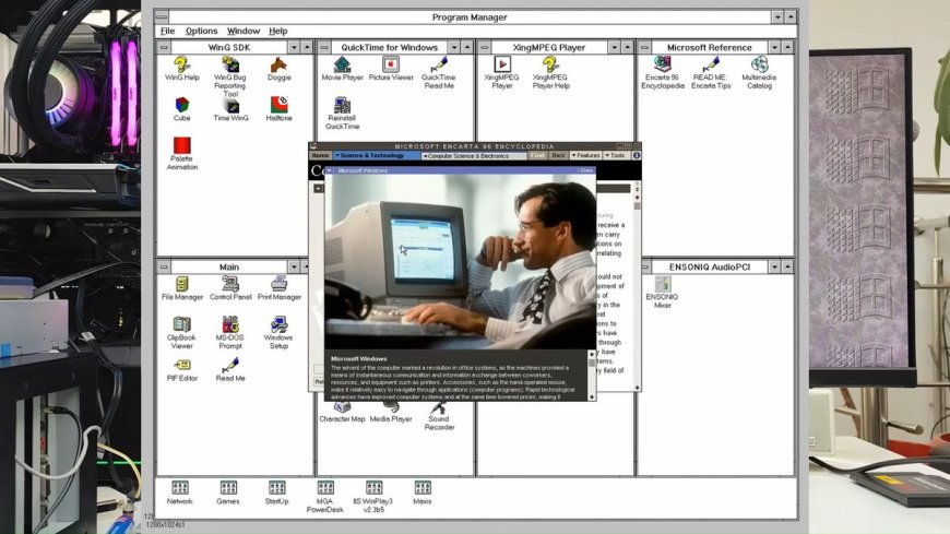 Enthusiast installs Win 3.1X on bare metal Ryzen 9 9900X and RTX 5060 Ti system using floppy disk drive, OS from 1992 running on 2025 hardware — Asus motherboard’s ‘classic BIOS’ functionality was instrumental to the feat