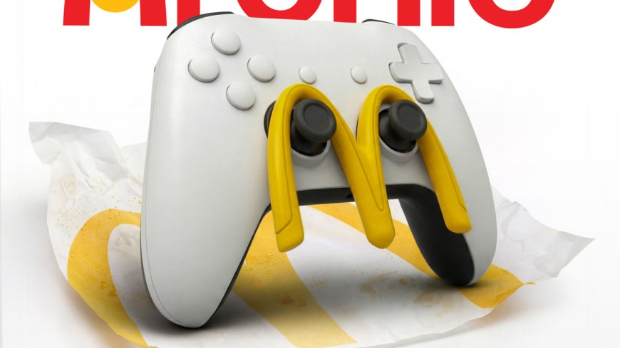 McDonald’s debuts one-finger gadget that lets you move your character to 'keep you in the game' while you chow down — Pro Gamer Menu's ‘Archie’ designed to keep you from being kicked for inactivity