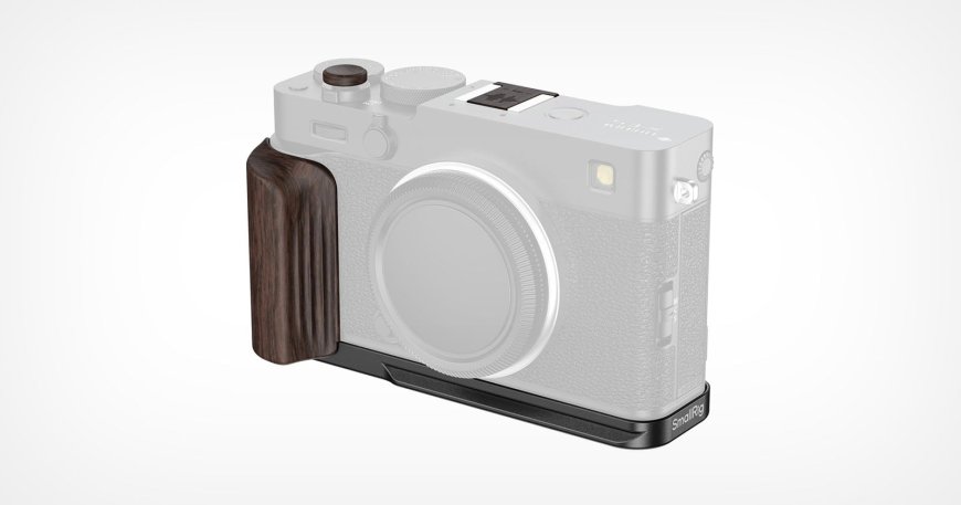 SmallRig Brings Stylish Wooden Grip and Tripod Plate to the Fujifilm X-E5