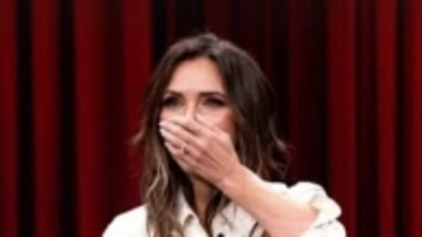 Victoria Beckham left red faced as she shares her disapproval of son Cruz's racy naked snap to promote new single Waste Your Pain