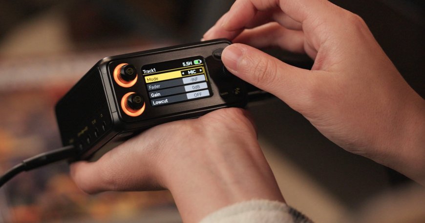 The Diety PR-4 is an Ultra-Compact, 6-Track Field Audio Recorder