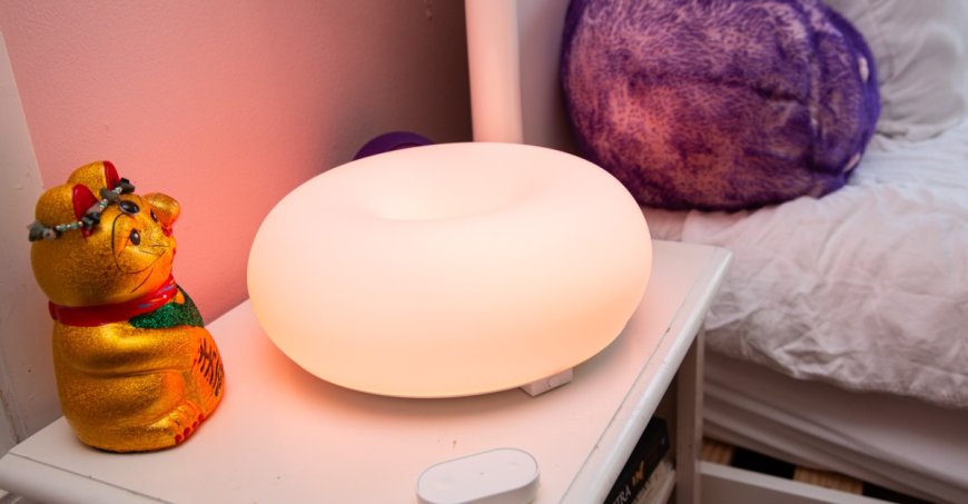 Ikea’s smart donut lamp is a sweet treat
