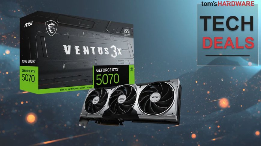 Nvidia RTX 5070 spotted at rare MSRP price in Woot flash sale — move fast to secure a bargain, 38% off saves you $340