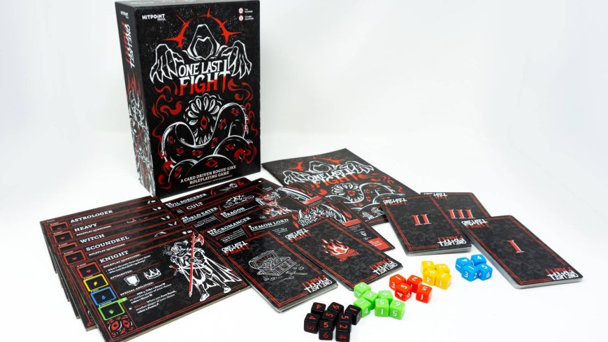 One Last Fight TTRPG drops players straight into a final boss battle