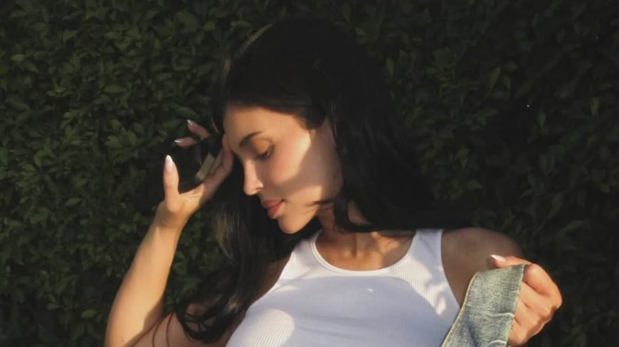 Kylie Jenner stuns in sexy double denim look as she leads celebrities on final day of Coachella