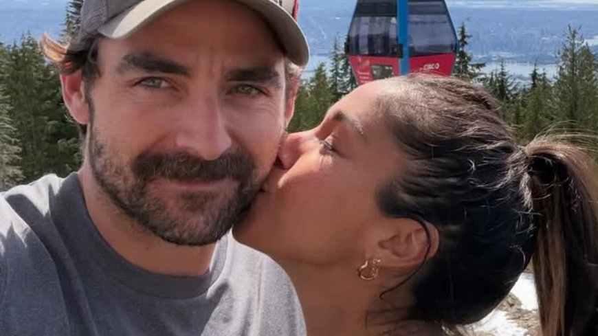 Home and Away star Sarah Roberts cosies up to new boyfriend Jake Lesu - following split from husband James Stewart