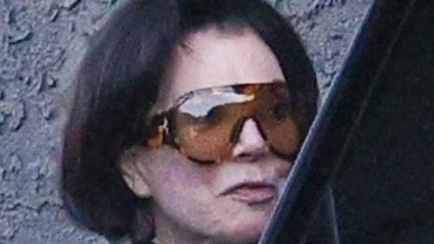 Kris Jenner, 70, shows off her VERY taut visage during trip to an LA spa after $100k facelift
