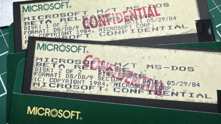 Microsoft finally open sources DOS 1.0 - and it's so much more than the code