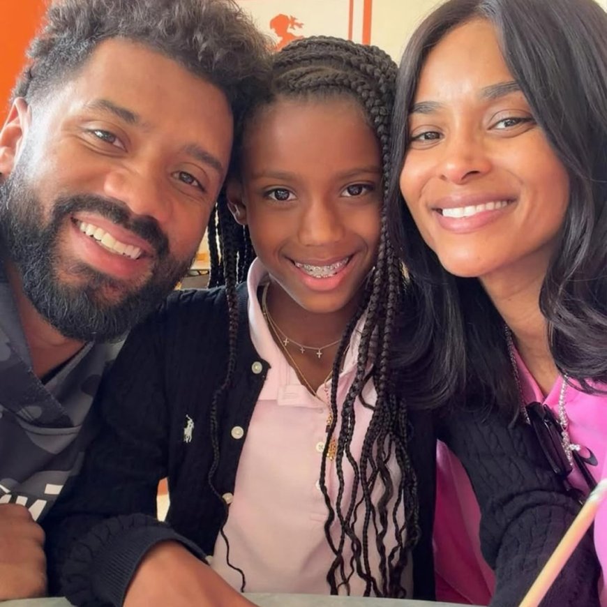 Ciara, Russell Wilson’s Daughter Sienna Is His Mini-Me on 9th Birthday