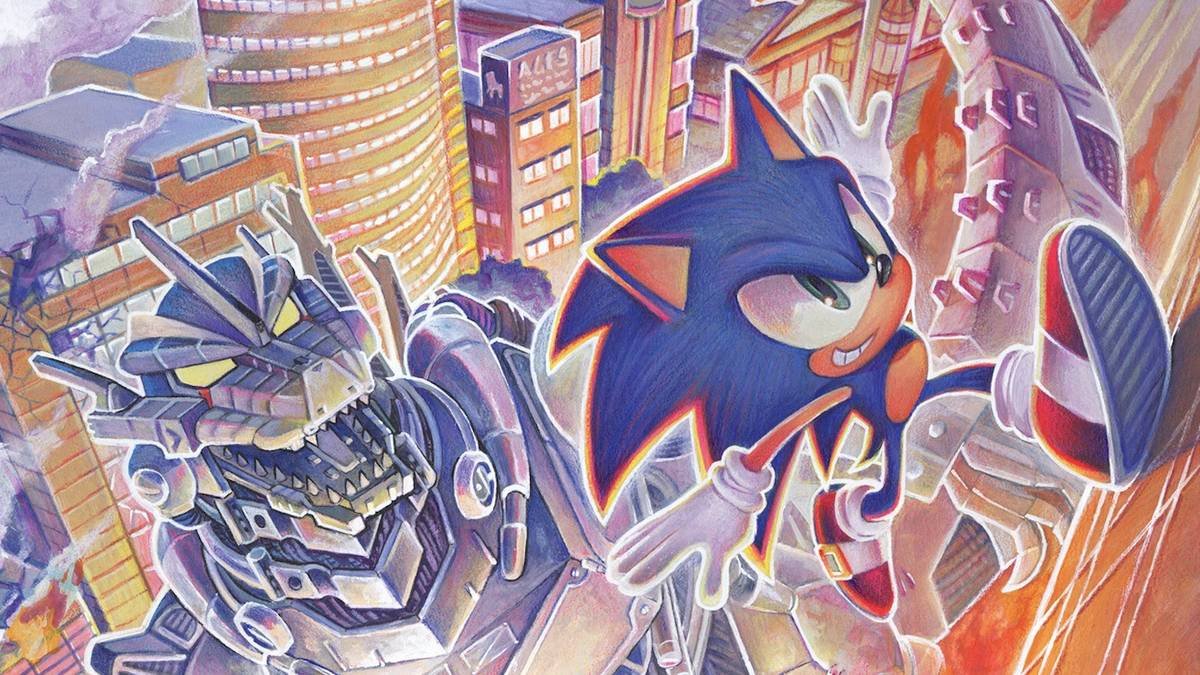 Godzilla and Sonic is the comic book crossover we didn't know we needed — check out an exclusive preview
