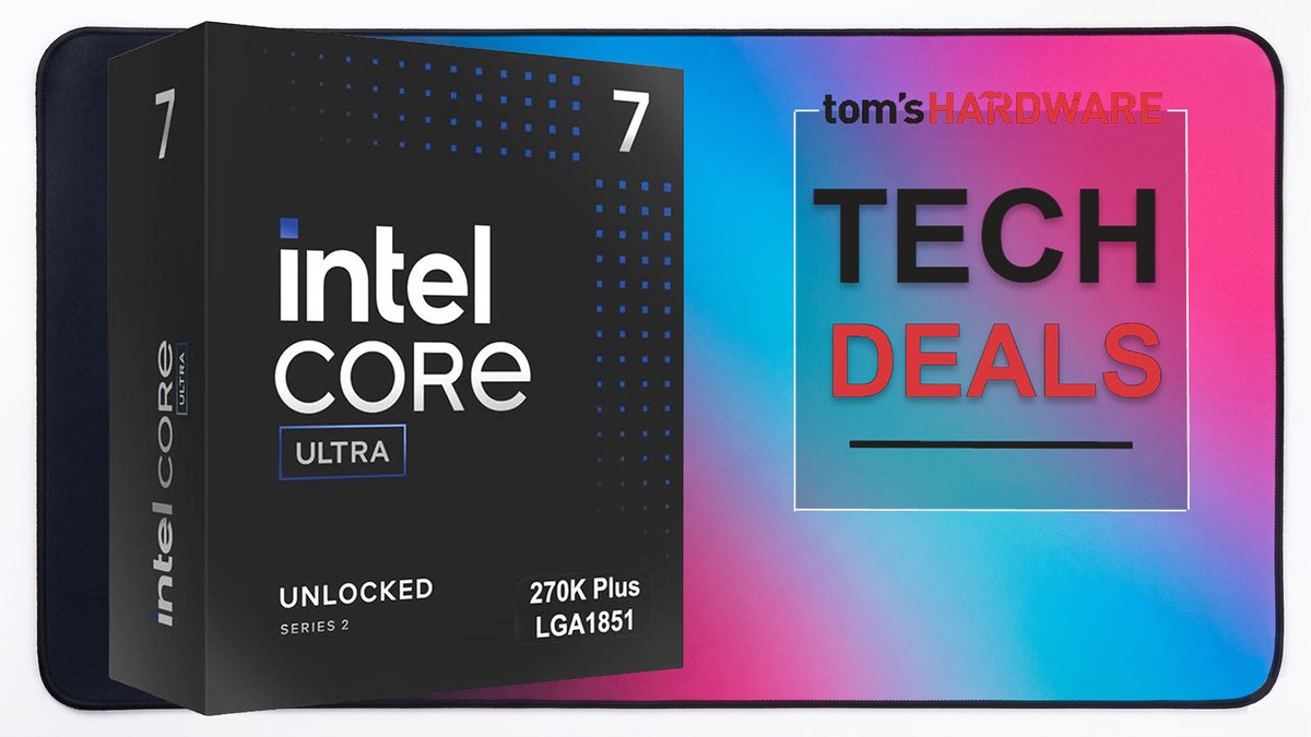 Intel Core Ultra 7 270K Plus drops below MSRP for the first time — grab the 24-core Arrow Lake Refresh chip for just $279 for a limited time