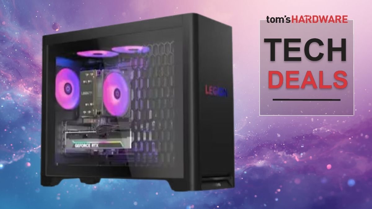 $1,149 for this 1440p gaming rig is an absolute steal in this Limited-time Woot sale — get an RTX 5060 Ti GPU inside Lenovo's Legion Tower 5i, now $410 off