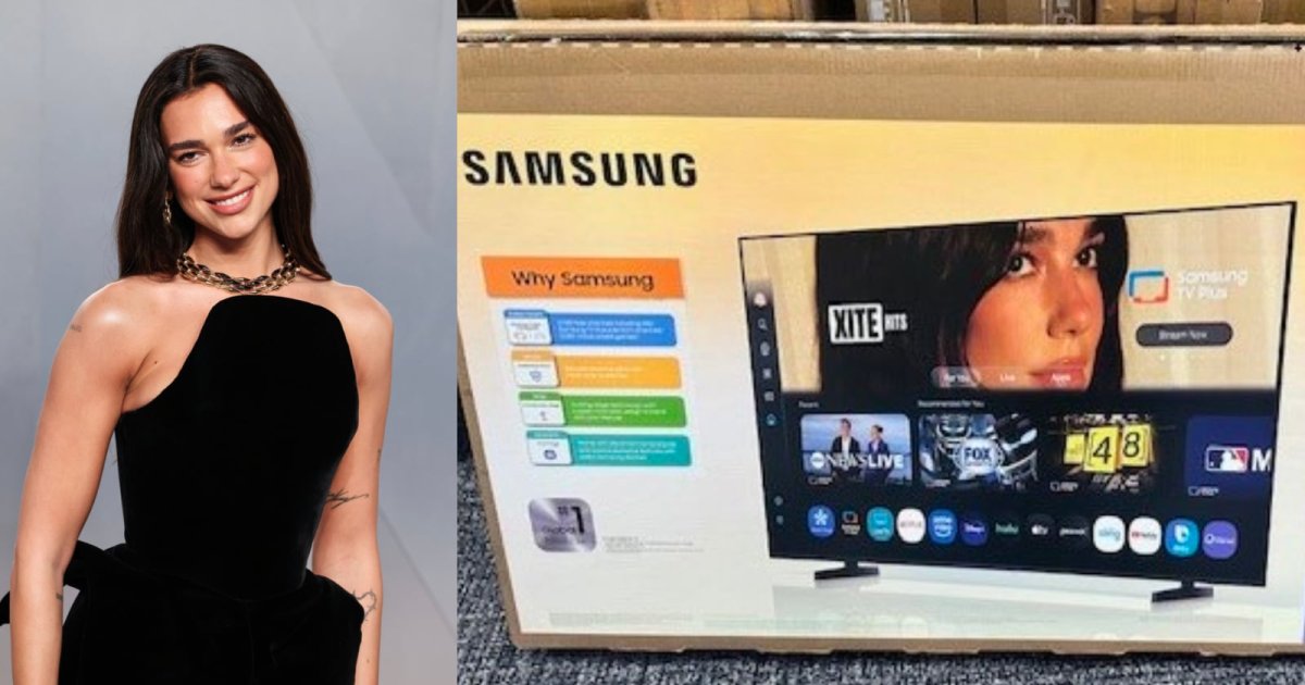 Dua Lipa Sues Samsung for $15 Million Over Her Photo on TV Boxes