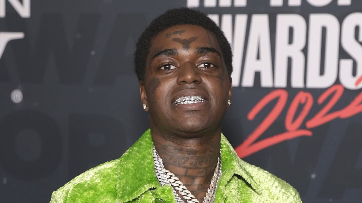 See Kodak Black's bleary-eyed mugshot as rapper is arrested for SECOND time in eight days