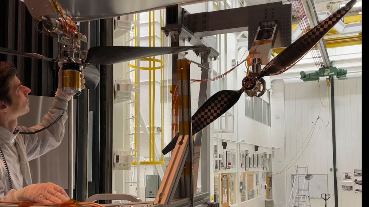 NASA pushes Mars helicopter rotors past the speed of sound for the first time ever — next-gen “SkyFall” aircraft's rotors hit 3,750 RPM, ten times faster than normal helicopters