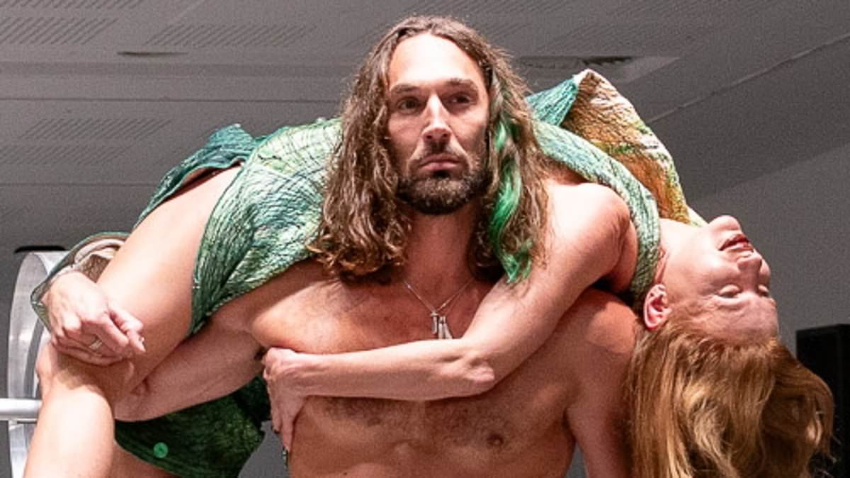Chaos at Australian Fashion Week: Mass evacuations, paramedics rush to the scene - and Thorpey looks unimpressed at bizarre antics
