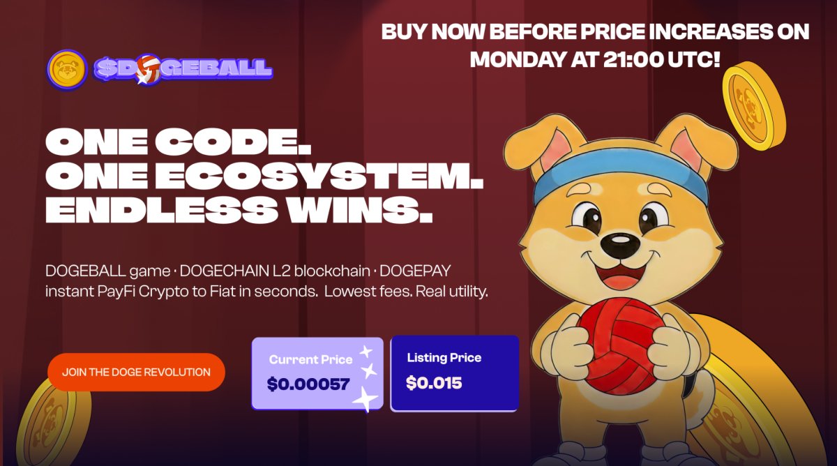 5 Cryptos for Massive May Gains – Why Waiting Until Monday Will Cost You More on $DOGEBALL