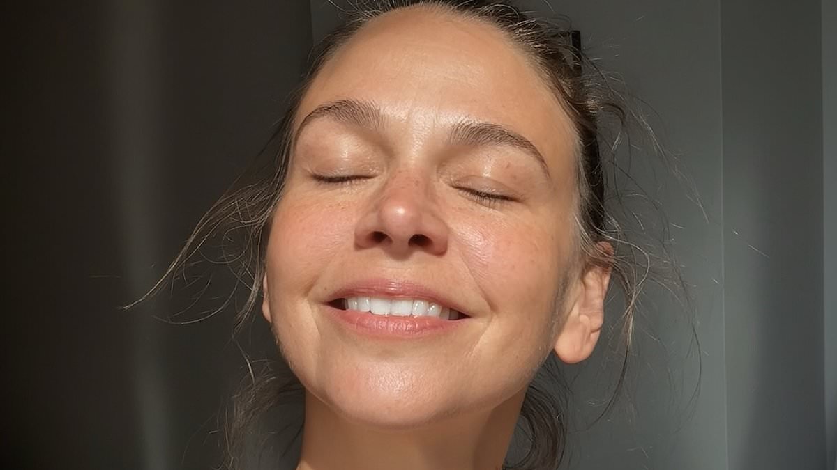 Hugh Jackman's new girlfriend appears to take a swipe at Kylie Jenner as she shares makeup-free selfie from Met Gala prep