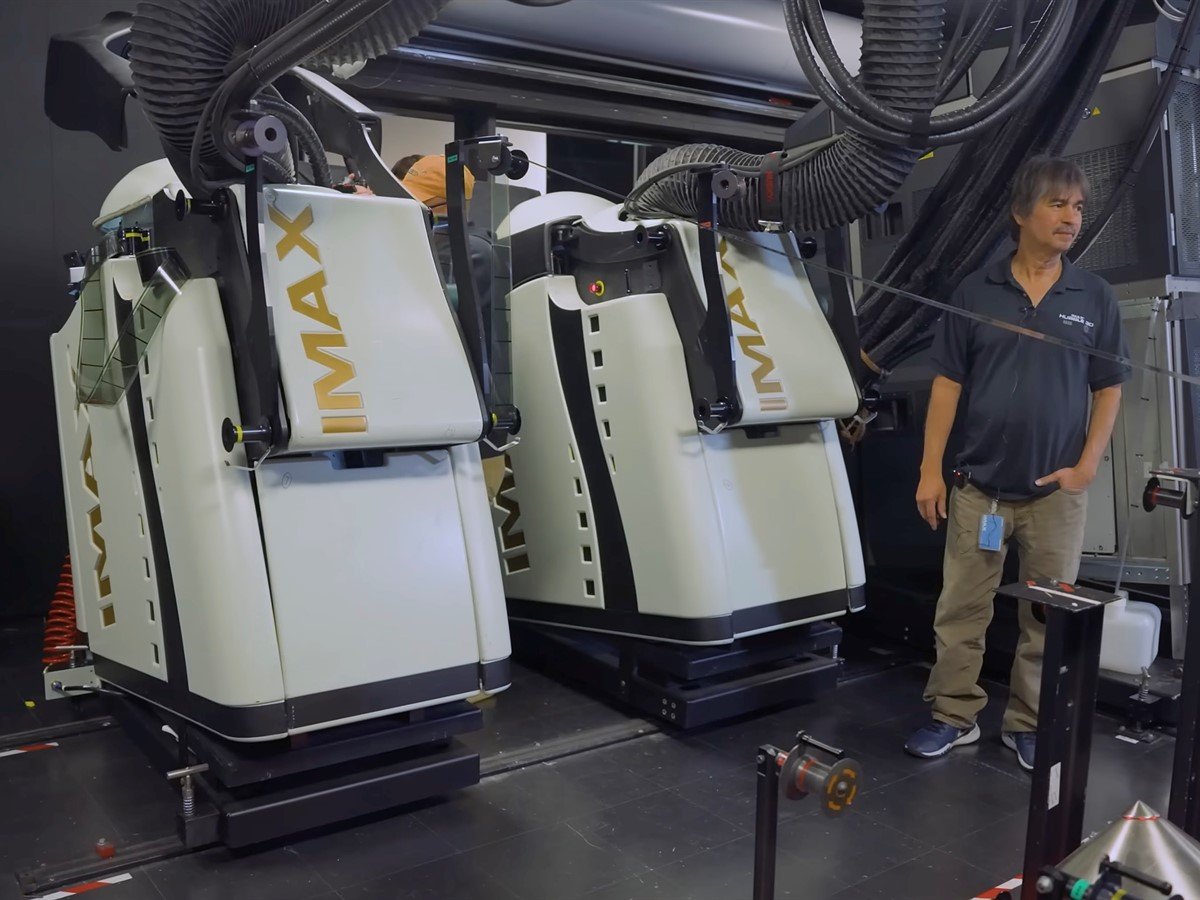 Adam Savage's IMAX tours show the art behind large format films