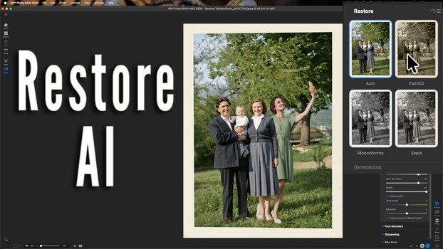 ON1 Photo Raw 2026.4's Restore AI Can Fix Old Photos, But It Has Real Limits