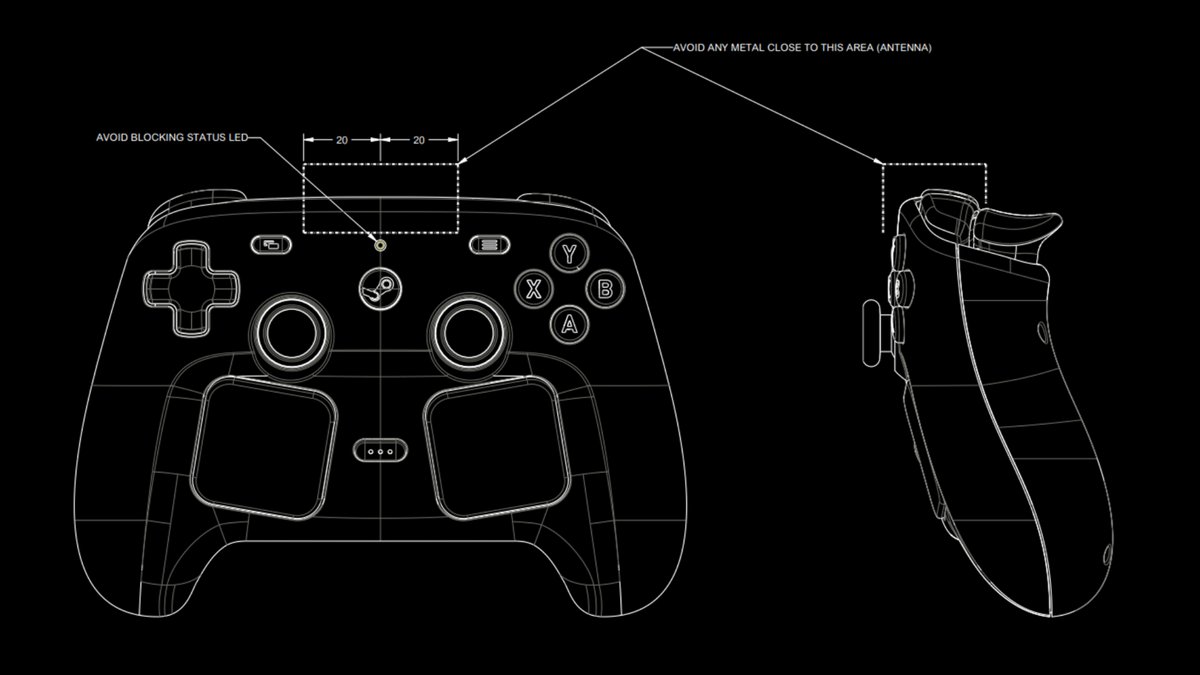 Steam Controller and Puck CAD files officially released under a Creative Commons license — Valve encourages users to create accessories for the device