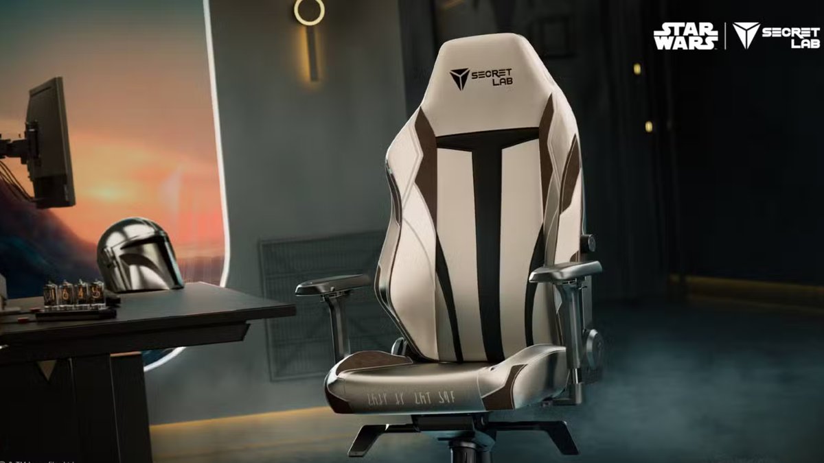 Secretlab launches Mandalorian Titan Evo gaming chair in Star Wars collection for May the 4th — collab builds with a new high-end themed chair