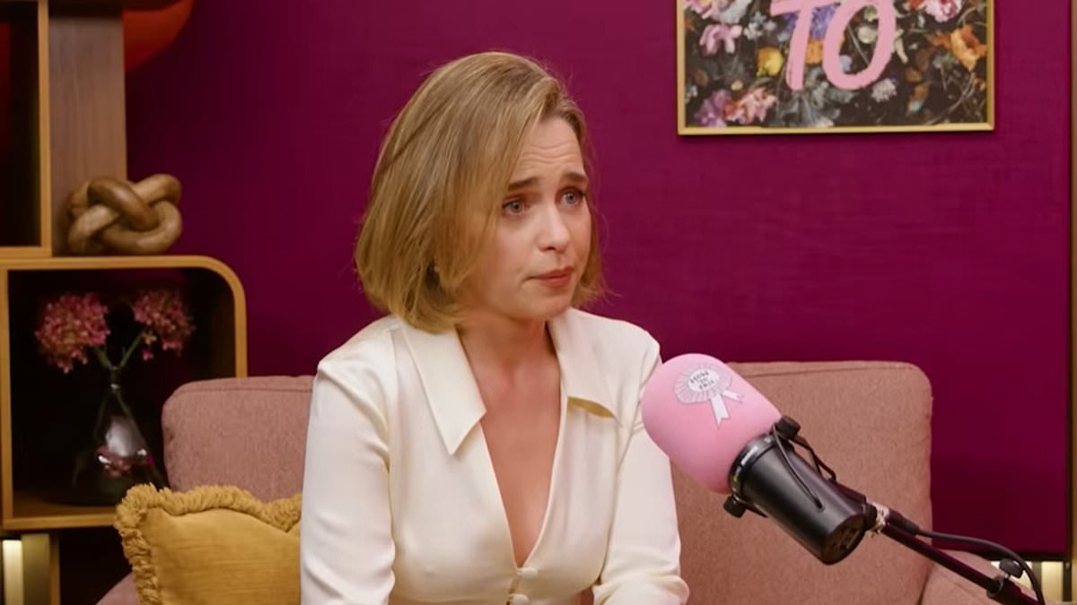 Emilia Clarke details her first 'excruciating' brain aneurysm and reveals she hid it from HBO out of fear they'd fire her for being 'weak and broken' but lived in constant fear 'death was going to come and get me'