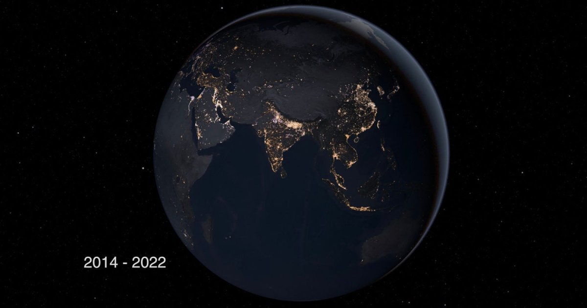 Light Pollution Increased 16% Between 2014 and 2022, Study Finds