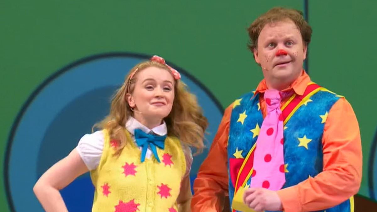How Mr Tumble conquered the world: Justin Fletcher turned a talent for clowning into millions in the bank, a six-bedroom country mansion and now a new girlfriend 21 years his junior