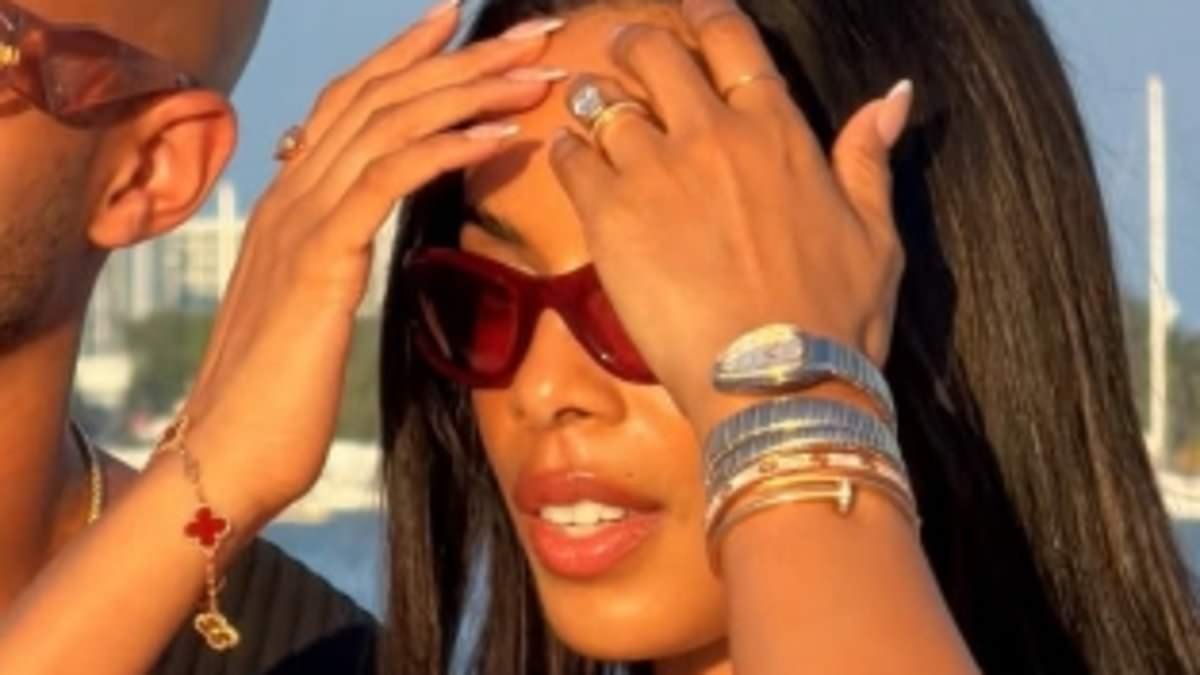 Rochelle Humes says she's 'too scared to wear anything nice' and laments 'not being able to wear a Rolex' in Lawless London after sporting £400k of jewellery on one arm alone