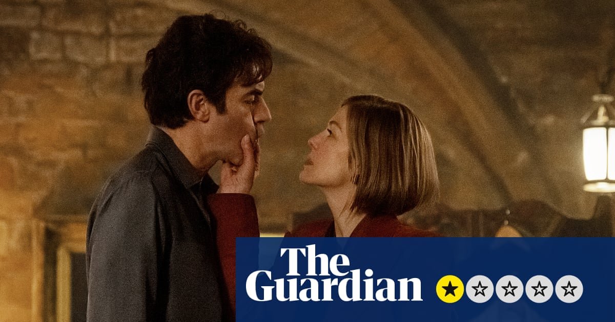 Ladies First review – Sacha Baron Cohen and Rosamund Pike come last in one-joke Netflix comedy