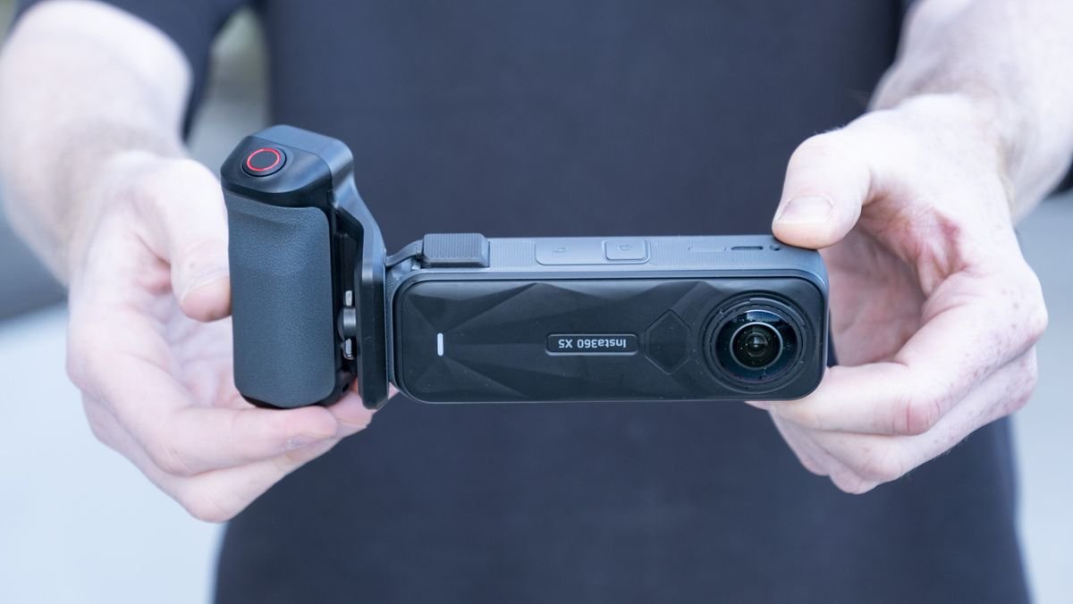 I tried my favorite 360 action camera as a point-and-shoot with this grip accessory — here’s what I learned
