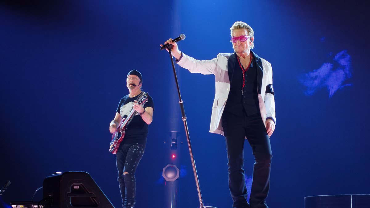 WHERE THE STREETS HAVE NO NOMBRE: U2 invite people in Mexico City to an as-yet undisclosed location - and the reason why is bound to get fans of the legendary Dublin band VERY excited...