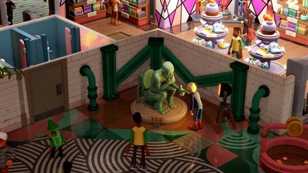 Two Point Museum's Arty-Facts DLC reminded me why this is one of the best simulation games
