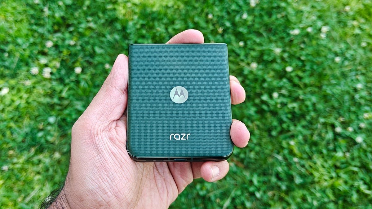 AT&T will give you the new Razr+ flip phone for under $5 a month - no trade-in required