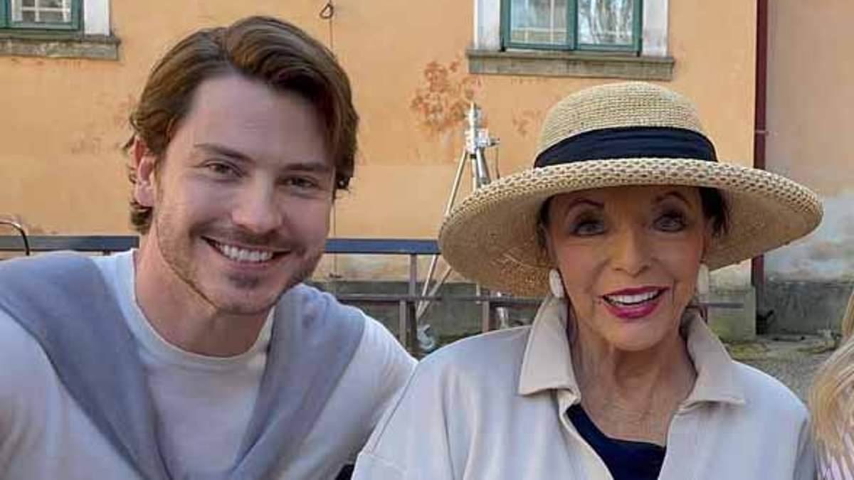 EastEnders' Toby-Alexander Smith opens up about working with Joan Collins, 93, in new murder mystery film: 'She's a formidable woman!'