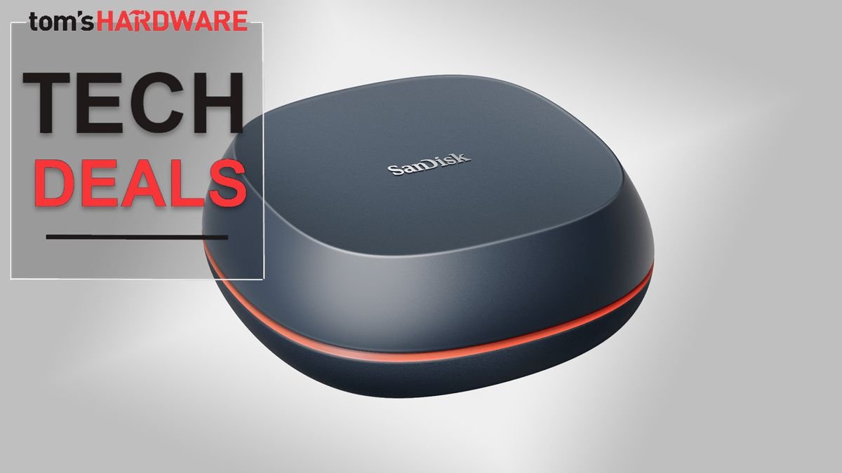 $1,260 off a Sandisk 8TB external SSD is a deal you can't ignore at 11 cents per gigabyte — pro storage at blistering 1GB/s speeds for $739