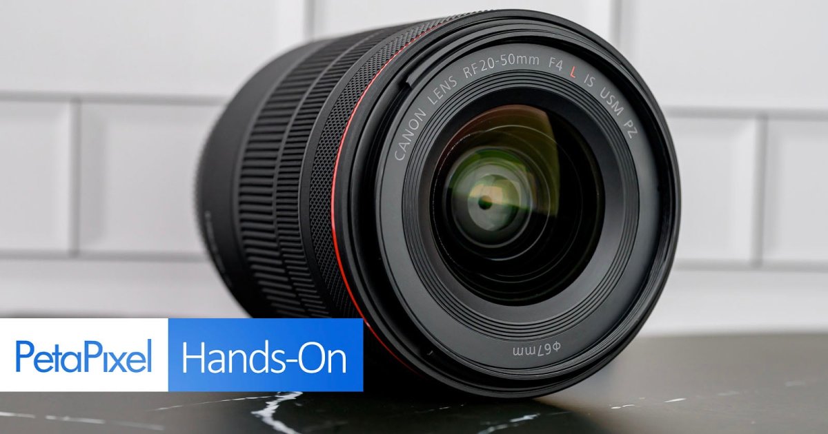 Canon RF 20-50mm f/4 L IS USM PZ Hands-On: Surprisingly Good for Photos